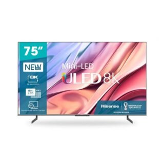 Hisense 75 Inches Smart Android ULED 8K UHD HDR Frameless U7 -75U80H